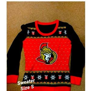 2/$30 new Christmas sweater Ottawa Senators